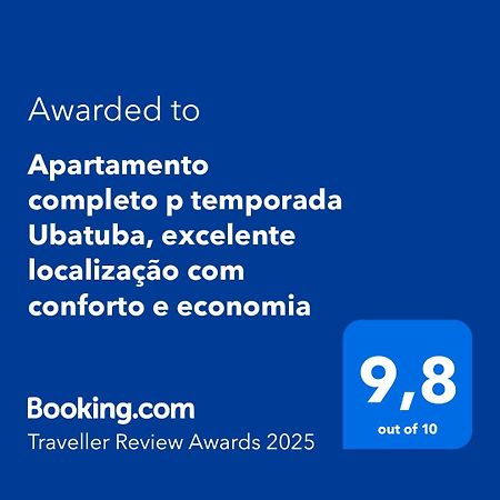 Apartamento Completo P Temporada Ubatuba, Excelente Localizacao Com Conforto E Economia 外观 照片