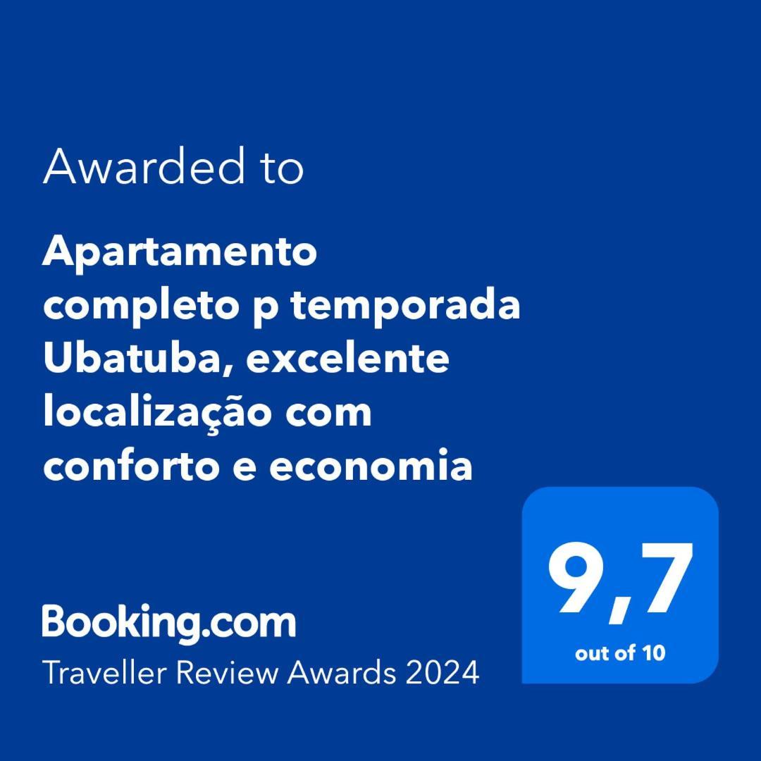 Apartamento Completo P Temporada Ubatuba, Excelente Localizacao Com Conforto E Economia 外观 照片